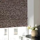 Hexham Aubergine Roman Blind - Blackout Lining
