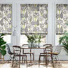 Silhouette Linen Roman Blind
