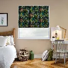 Bengal Tiger Velour Twilight Roman Blind