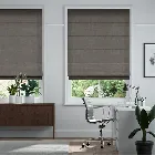 Paleo Linen Vapour Grey Roman Blind