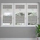 Duoshade Grey Weave Perfect Fit Thermal Blind