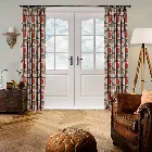 Abstract Arc Tabasco Curtain