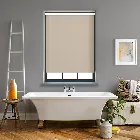 Marlow Blackout Stone Electric Roller Blind
