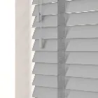 Fauxwood Mission With Steel Tapes Blind