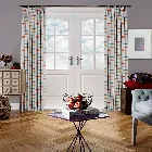 Mr Fish Poppy Red Curtain