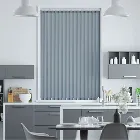 Valencia Carolina Blue Vertical Blind