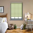 Splash Moss Green Electric Roller Blind