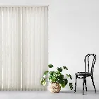 Fiesta Cream 89mm Vertical Blind