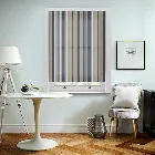 Lola Swing Blues Roller Blind