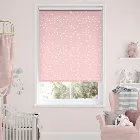 Twinkling Stars Blackout Candyfloss Pink Roller Blind