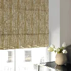 Alnwick Sunflower Roman Blind - Blackout Lining