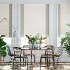 Puritan Dove White Roman Blind