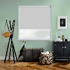 Bella Blackout Grey Electric Roller Blind