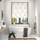 Splash Blackout Seashells Sand Roller Blind