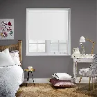 Atlantex White Electric Roller Blind