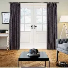 Galaxy Anthracite Grey Curtain