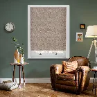 Umbra Blackout Taupe Brown Roller Blind