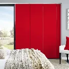 Splash Scarlet Red Panel Blind