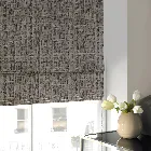 Sherbourne Smoke Roman Blind - Standard Lining