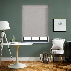 Umbra Blackout Graphite Electric Roller Blind
