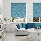Choices Paleo Linen Delft Blue Roller Blind