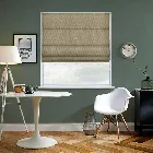 Manhattan Ochre Yellow Roman Blind