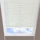 Jasmine Solar Ice Pleated Skylight Blind