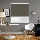Bella Blackout Dark Grey Electric Roller Blind