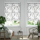 Tropical Leaves Pebble Roller Blind