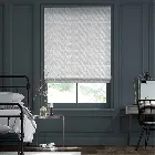 Alcyone Silver Roman Blind