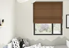 Devonshire Light Brown - Roman Blind