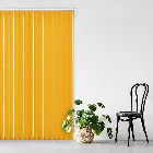 Bella Blackout Solar Yellow 89mm Vertical Blind