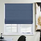 Panama Saxa Blue Roman Blind