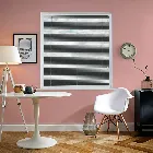 Turin 25mm Shimmer Graphite Perfect Fit Venetian Blind