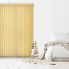 Bella Blackout Mellow Yellow 89mm Vertical Blind