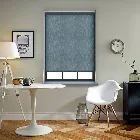 Sio Marmo Blue Electric Roller Blind