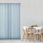 Senna Mineral Blue 89mm Vertical Blind