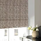 Holt Blush Roman Blind - Blackout Lining