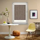 Treviso Monsoon Taupe Brown Perfect Fit Roller Blind
