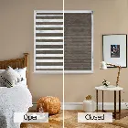 Hoxton Softshade Roasted Coffee Day And Night Blind