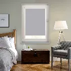 Oslo Blackout Grey Perfect Fit Roller Blind