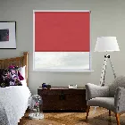 Splash Ruby Red Electric Roller Blind