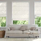 Lumiere Unlined Grace Champagne Roman Blind
