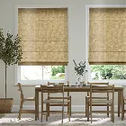 Real Silk True Gold Roman Blind