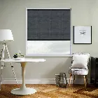 Uniview 3000 Jet Black Electric Roller Blind