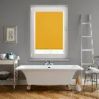 Bella Blackout Solar Yellow Perfect Fit Roller Blind