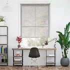 Serenity Grey Voile Roller Blind