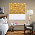 Alpaca Quince Yellow Roman Blind
