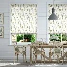 Floral Bazaar Fennel Roman Blind