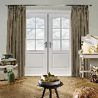 Basket Weave Beige Curtain